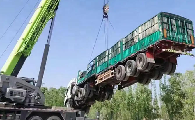 顺河回族区道路脱困救援案例